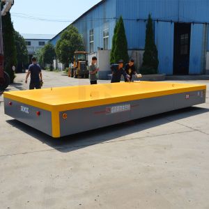 Wireless Electric Motorized Transfer Trolley , Safety Battery Powered Transfer