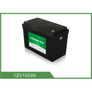 Wireless Floor Scrubber Battery 12V 100Ah OEM / ODM Available