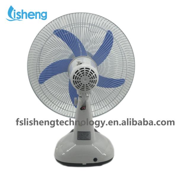 12inch 12V Portable Rechargeable Table Fan With LED Light And Batteries