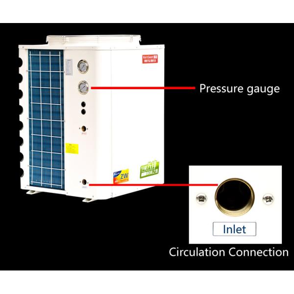 Circulation Heating Indoor Air Source Heat Pump For Hotel Room / School Dormitory