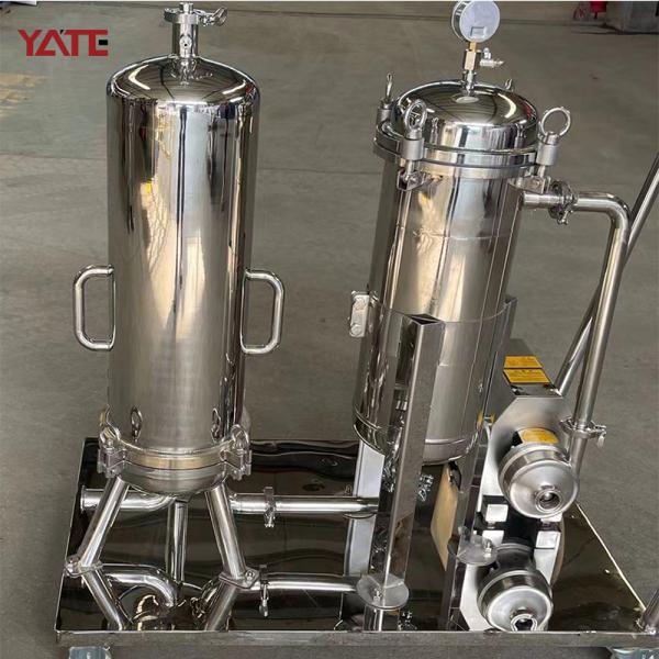 Industrial Single Multi Bag Stainless Steel Bag Filter Housing For Oil Chemical Pharmaceutical