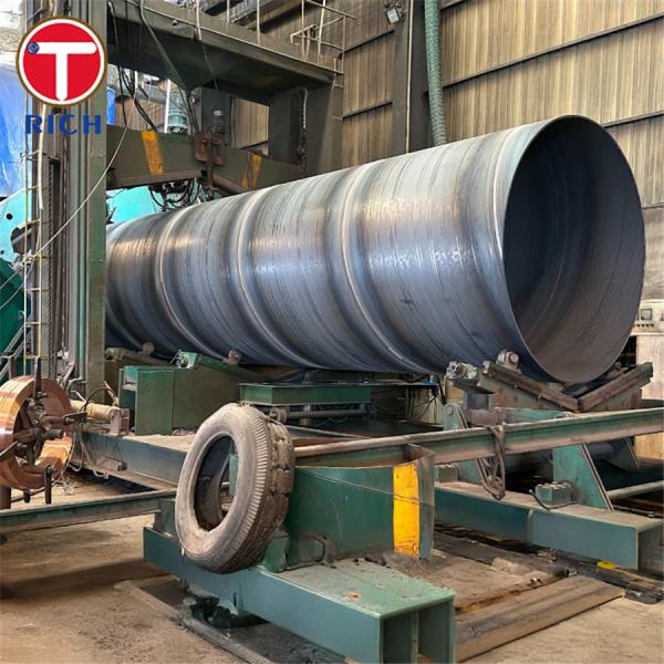 Q235JR SSAW Galvanized Carbon Steel Welded Pipe For Structural Field
