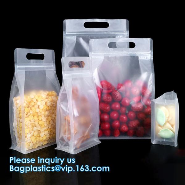 Stand Up Food Bags,Zip Lock Food Storage Bags for Packaging Products,Herbs,Snack,Tea,Spices,Pet Food and Soaps