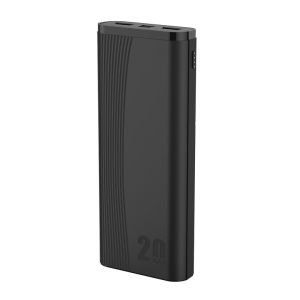 152mm Dual USB Power Bank 20000mah Portable Charger Fast Charging