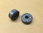 Low friction coefficient Shock Absorber Piston with iniclined hole