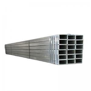 China SS400 2x2 Galvanized Steel Square Pipe Q345 Hollow Rectangular Steel Tube wholesale