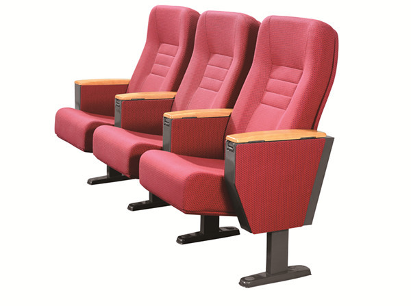 Multi Color Music Hall Folding Auditorium Chairs With Tablet