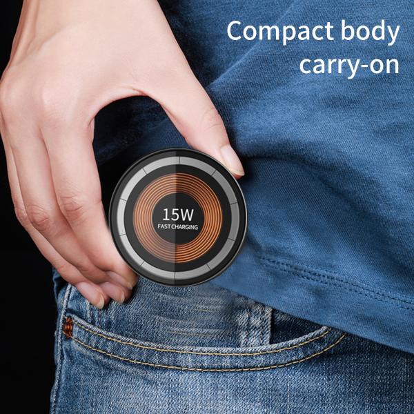 Mobile Phone Magnetic Foldable Wireless Charger Type-C Charging Interface 15W