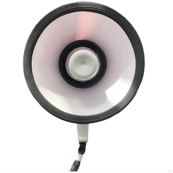 Lithium Battery Operated Bullhorn Bullhorn 20W 1 Channel Small Plastic Cheer Megaphones