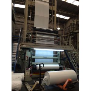 China 1000mm width LDPE / HDPE Film Blowing Machine With Rotary Die wholesale