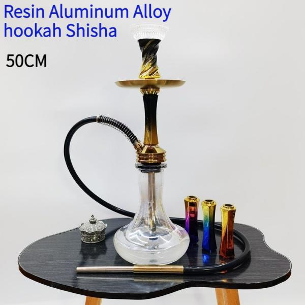 Resin German Hookah Shisha Luxury Glass Sishas Hookah Large Hookah Smoking Set