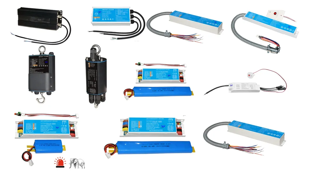 Factory Price IP65 Ballast Power Supply Kit Emergency Light Driver LED Emergency Converter with 3 Years Warranty 3 Hours Discharge Time Li-FEP04