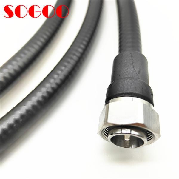 LOW PIM 3 Meters 1/2 inch Superflex Jumper cable MINI DIN Male To 7/16 DIN Male