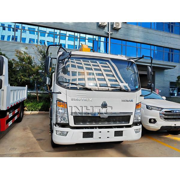 HOMAN 4x2 Crane Truck Euro 5 Truck-Mounted Crane 190hp Durable Crane Cargo Trucks Quality Assurance For Sale