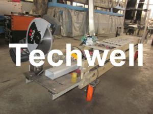 China Portable Downpipe Forming Machine for Copper 16 oz Rainwater Downpipe TW-PDP100 wholesale