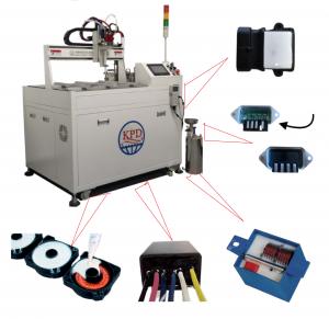 China 3000 KG precision AB Epoxy Adhesive Resin Filling Machine Automatic Poting Dispenser on sale