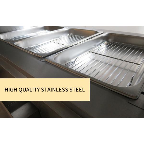 Silvery White 240V 2.4kw Cake Display Fridge