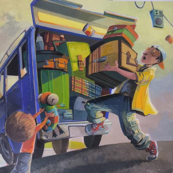 Scout Moore | Matte Lamination Cover Finishing Full Color 4c/4c Children Book Printing With 157GSM Gloss Art Paper