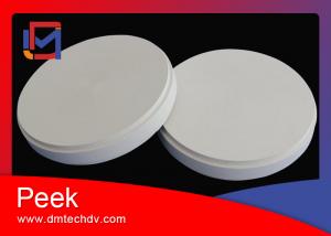 China Dental lab material dental peek disc white color for crown bridge wholesale