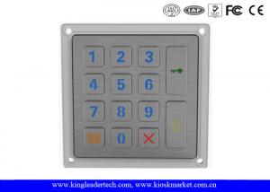 China 14 Keys Smart Door Entry Keypad / Stainless Steel Outdoor Keypad IP65 wholesale