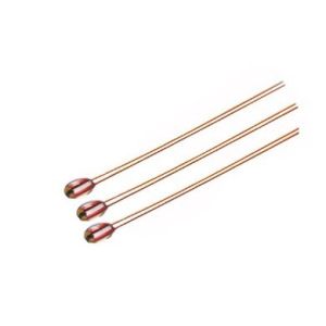 China MF51 Temperature Measurement Radial Glass Hermetic Encapsulation NTC 100K Thermistor 3950 on sale