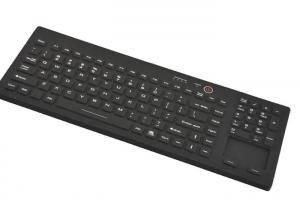 China Oil proof Industrial Bluetooth Keyboard With Touchpad & Clean Key wholesale