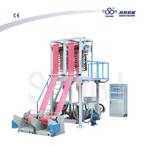 Buy cheap Plastic Blown Film Extruder Double Lines Blow Film Extrusion Machine from wholesalers