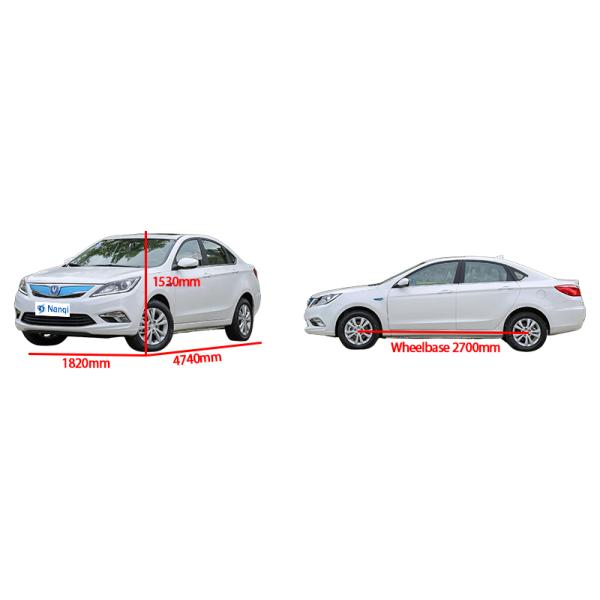 Changan EADO EV 460 New Energy Electric Car 4 Doors 5 Seats Notchback