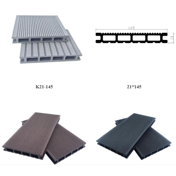 Decorate WPC Decking Waterproof Durable With Factory Price