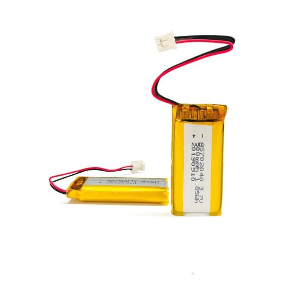 NMC 500mAh 3.7 V Lithium Polymer Battery For Portable Source