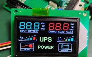 China 2.4 inch VA LCD Module Customized COB LCM AIP31621E Driver White Backlight UPS LCD Display wholesale