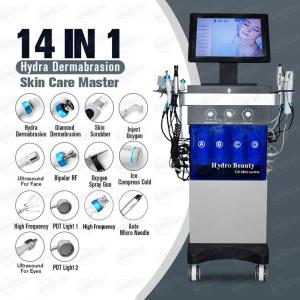 China 14 In 1 Contactless Oxygen Facial Machine , Diamond Dermabrasion Machine wholesale