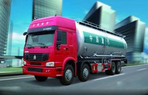 China Professional Coal Tar Oil Tank Truck , Transport Water Tanker Truck 28CBM wholesale