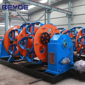 China Cradle Shape Planetary Stranding Machine Lower Power Consumption wholesale