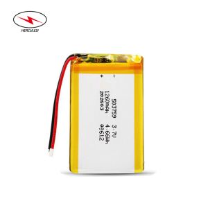 MSDS Rechargeable 3.7V 1200mAh 4.4Wh Li Polymer Battery