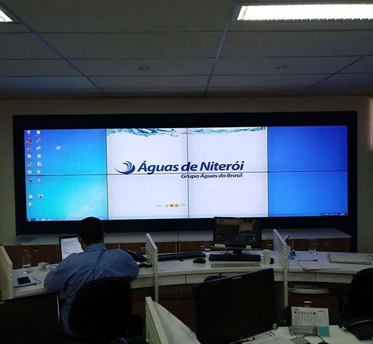 Original LG 49 Inch LCD Video Wall 3X4 300nits With 1.7mm Narrow Bezel