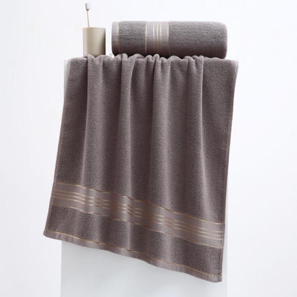 Golden Washable Household Towel made of 100% Cotton for Quick Drying and Absorbency