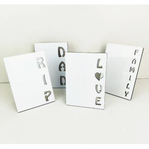 China Thermal Transfer Printing Dye Sublimation Blanks Custom Carved Photo Frame on sale