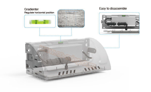 Warehouses 150lm/W 150W IK10 Outdoor Led Wall Light