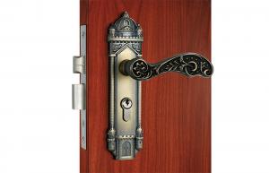 China Fire Proof Mortise Door Lock Antique Brass Privacy Mortise Lock wholesale