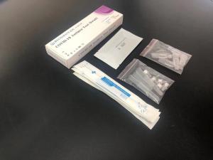 China Novel Coronavirus Swab Test Kit 25pcs Antigen Rapid Test Kit Colloidal Gold wholesale