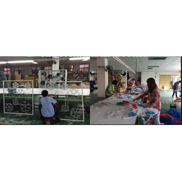 2014 outdoor christmas 500cm 600cm blue star motif light