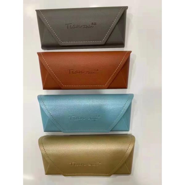 Women And Men Folding Optical Glasses Case Suede Glasses Case Personalized