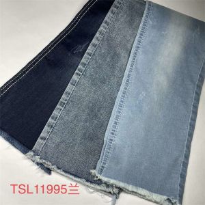Soft Breathable Stretch Denim Fabric For Jeans 60 Inch