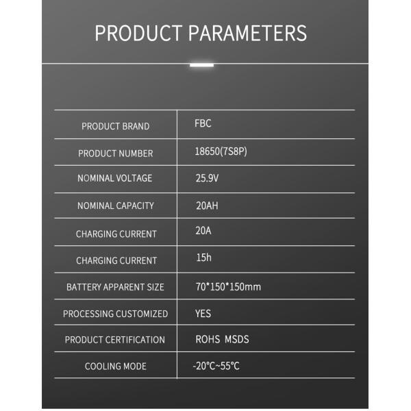 Photovoltaic Robot Solar PV Battery Rechargeable 18650 Lithium Ion Battery