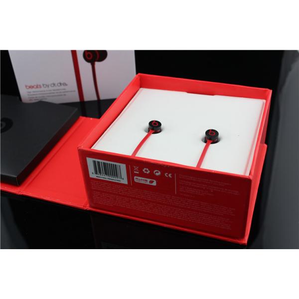 Beats by Dr. Dre Urbeats In-Ear Headphones - Black/Red Beats Urbeats Earbuds In Ear Wired Headphones With Remote&MIC in