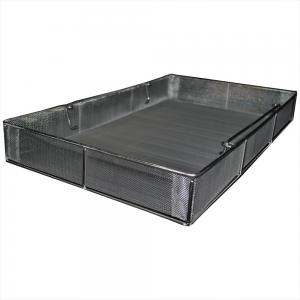 China 304 Stainless Steel sterilizer rectangle wire basket with handle on sale