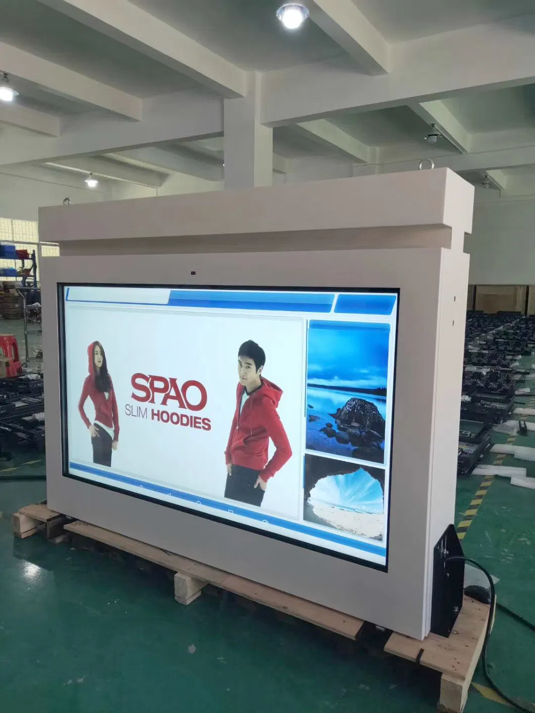 Outdoor LCD Display Touch Screen Kiosk for Digital Signage