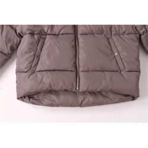 MEMENTO Brown Mens Heavy Puffer Jacket For Winter