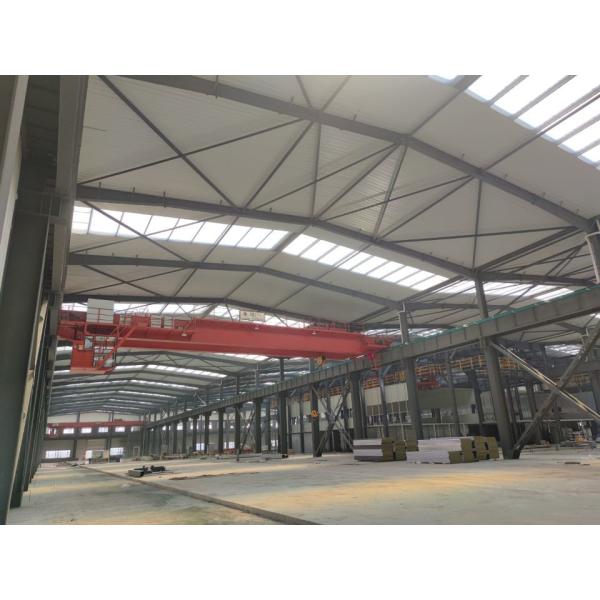 Pre Engineered Steel Structure High Strength Rigid Portal Frame Building Construction